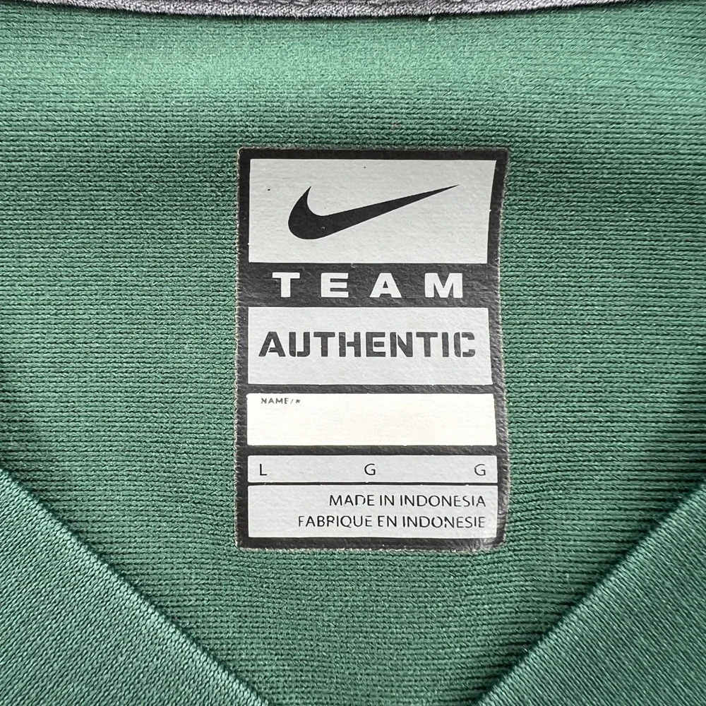 Nike Michigan State Jersey Kids L Green Football #40 Spartans NCAA Team Apparel